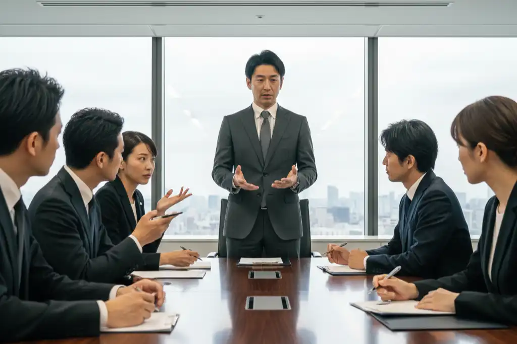 危機管理のスピーチ