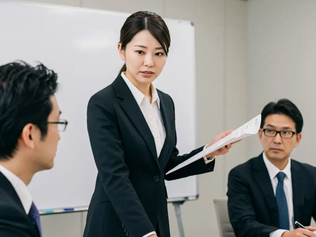 プレゼンテーション中の質疑応答